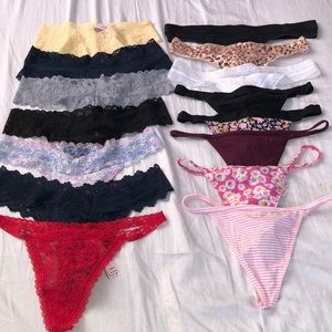 Lot of 15 NWT Victorias Secret panties